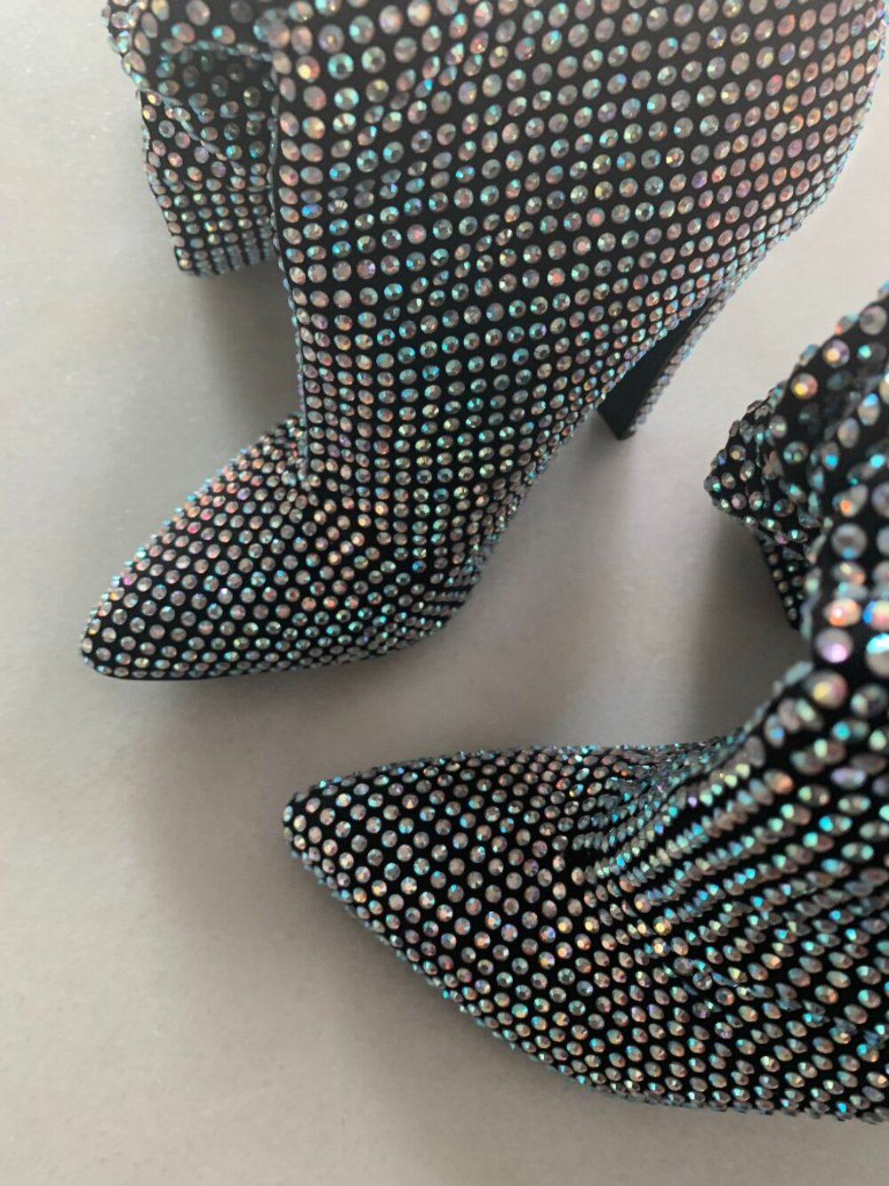 Steve Madden Rhinestone Slouch Boots - Picture 5 of 11